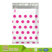 Cheap Price Durable Waterproof Custom Polka Dots Designer Plastic Shipping Packing Garment Poly Bag